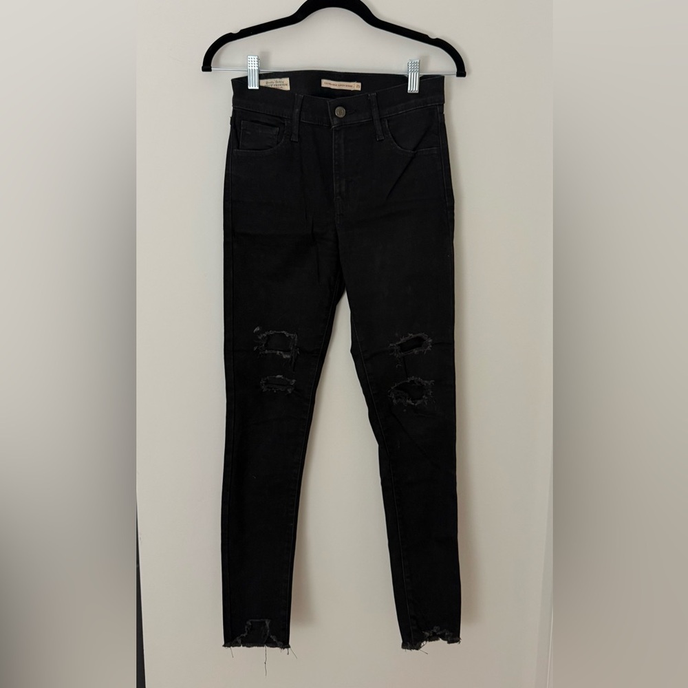 Levi's Vintage 720 High Rise Super Skinny Distressed Jeans